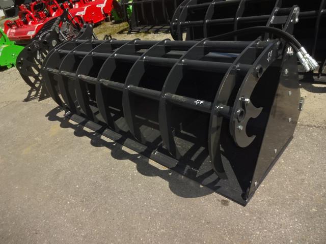 Hydraulische Silageschaufel – NEU – Hochleistungsausführung – faltbar mit 2 Hydraulikzylindern