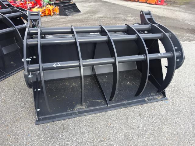 Hydraulische Silageschaufel – NEU – Hochleistungsausführung – faltbar mit 2 Hydraulikzylindern