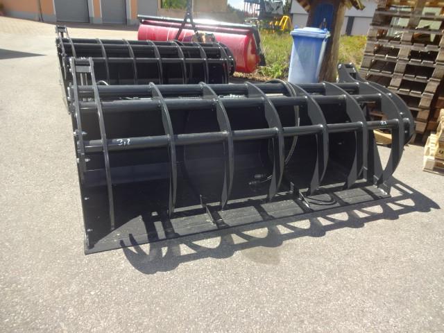 Hydraulische Silageschaufel – NEU – Hochleistungsausführung – faltbar mit 2 Hydraulikzylindern