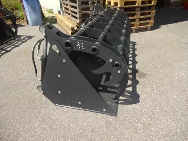 Hydraulische Silageschaufel – NEU – Hochleistungsausführung – faltbar mit 2 Hydraulikzylindern