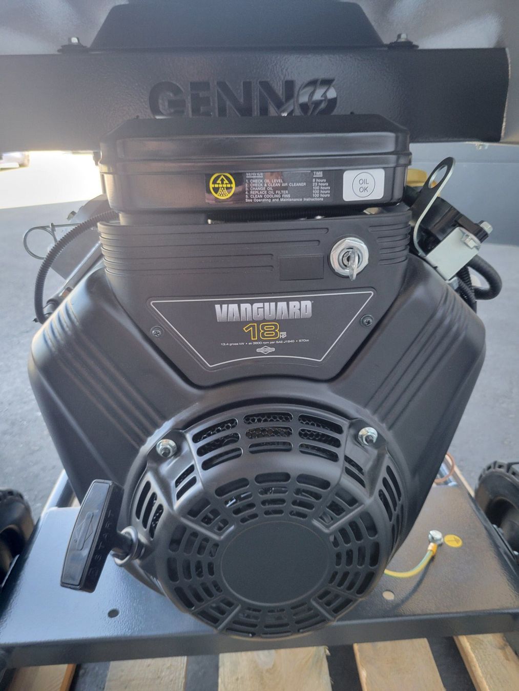 Groupe électrogène mobile à essence 12 kVA (appareil professionnel)