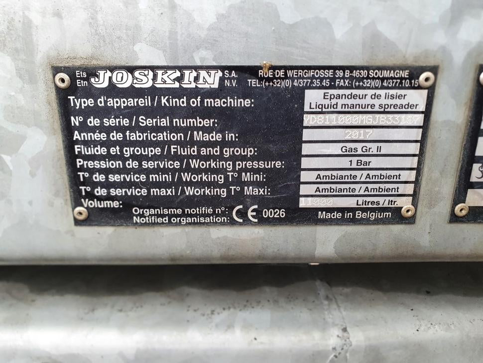Joskin Modulo 2 - 11000 Litres