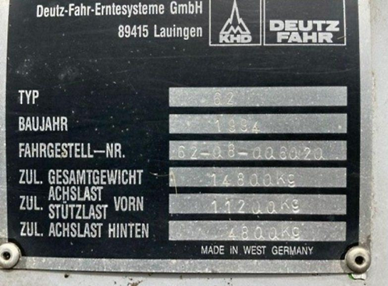 Deutz-Fahr Mähdrescher 4090 HTS