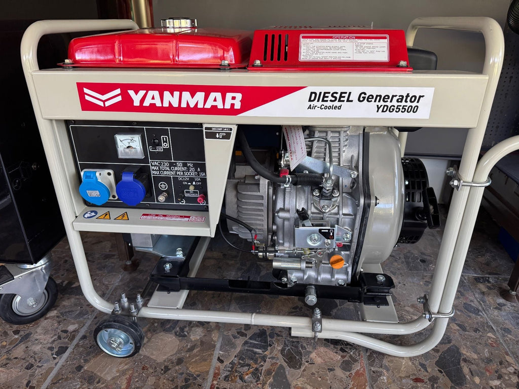 GROUPE ÉLECTROGÈNE DIESEL YANMAR REFROIDI PAR AIR 220V