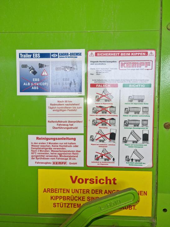 Camion citerne/silo Heitling/Kempf DSK