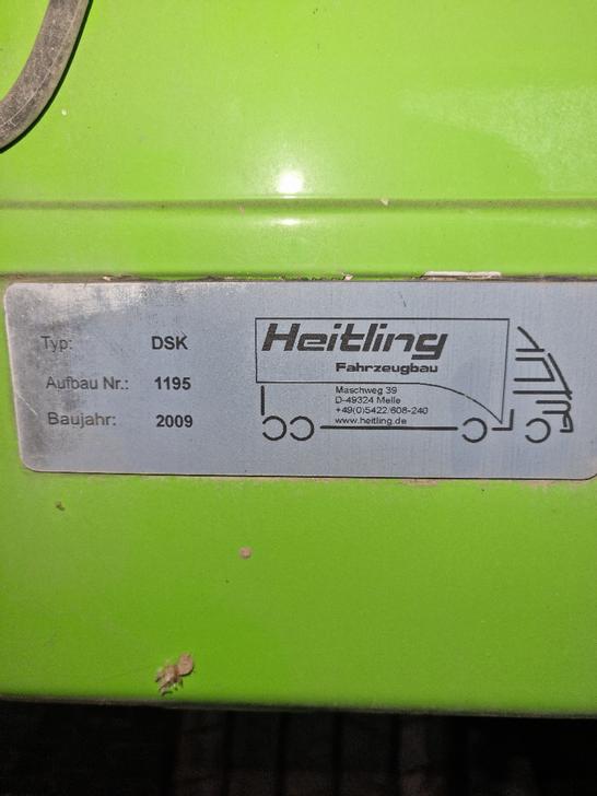 Camion citerne/silo Heitling/Kempf DSK