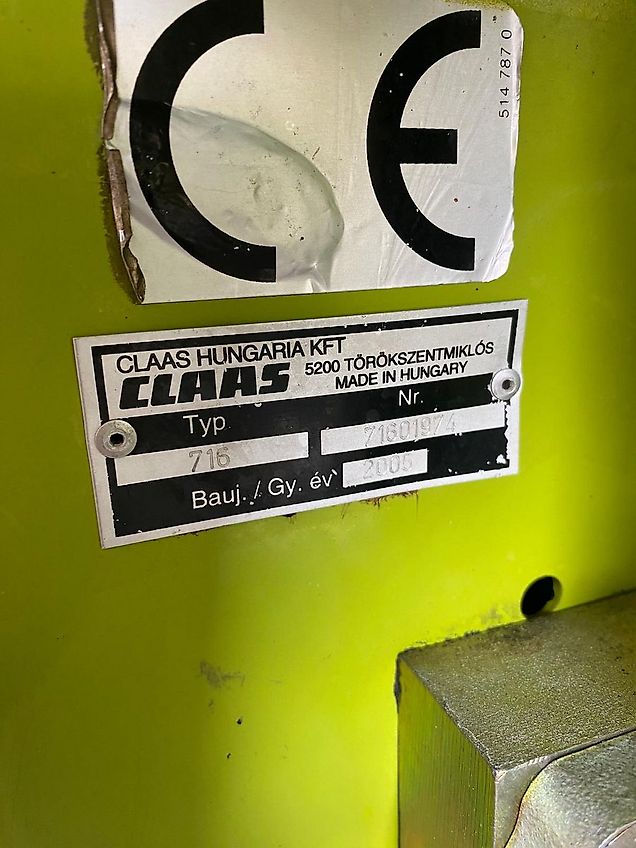 Chargeur Claas Vario 660 avec wagon