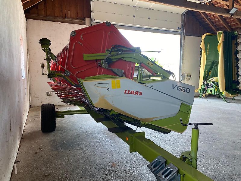 Claas Vario 660 Radlader mit Wagen