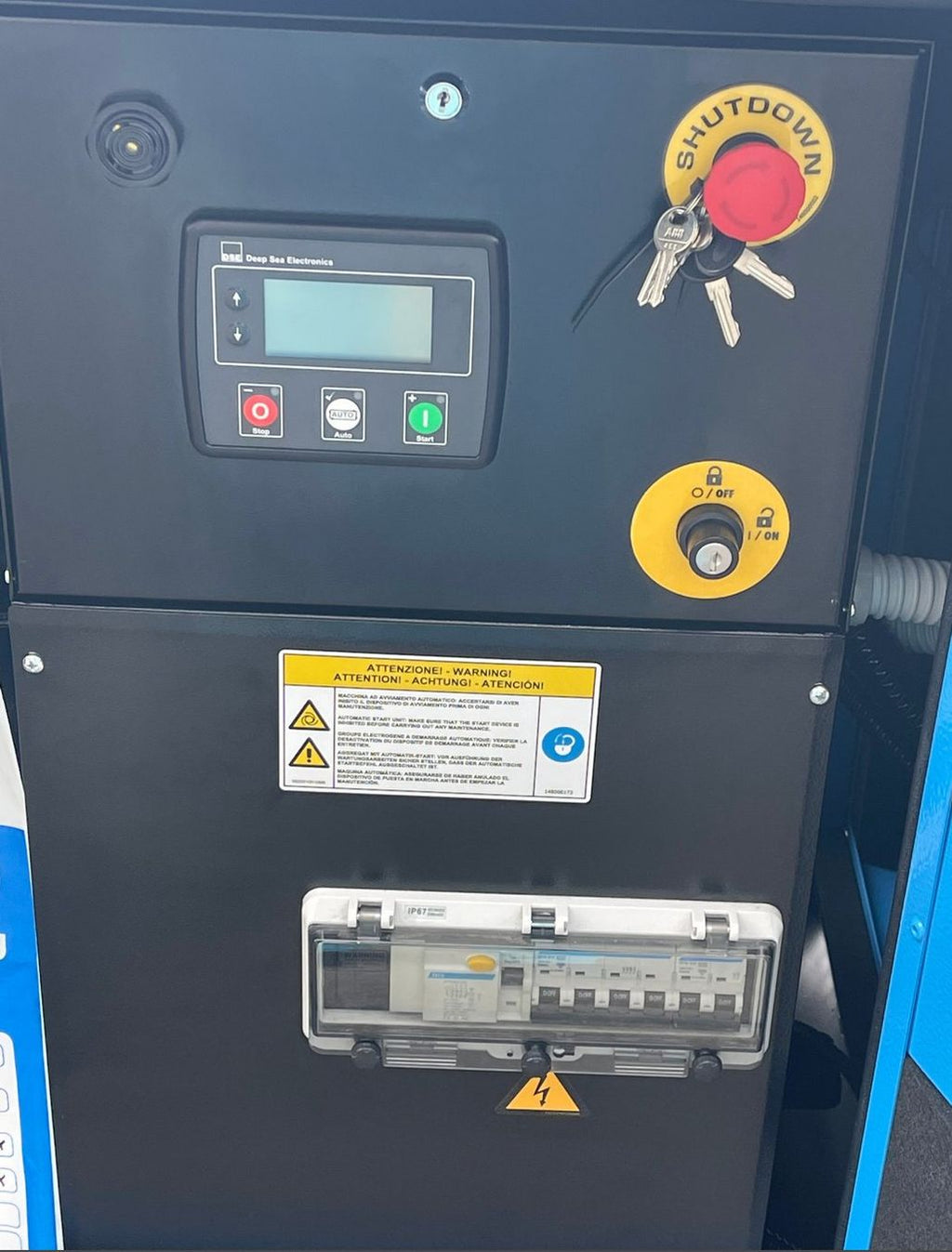 Groupe électrogène professionnel 22 kW Euro 5 4 cylindres Perkins Diesel