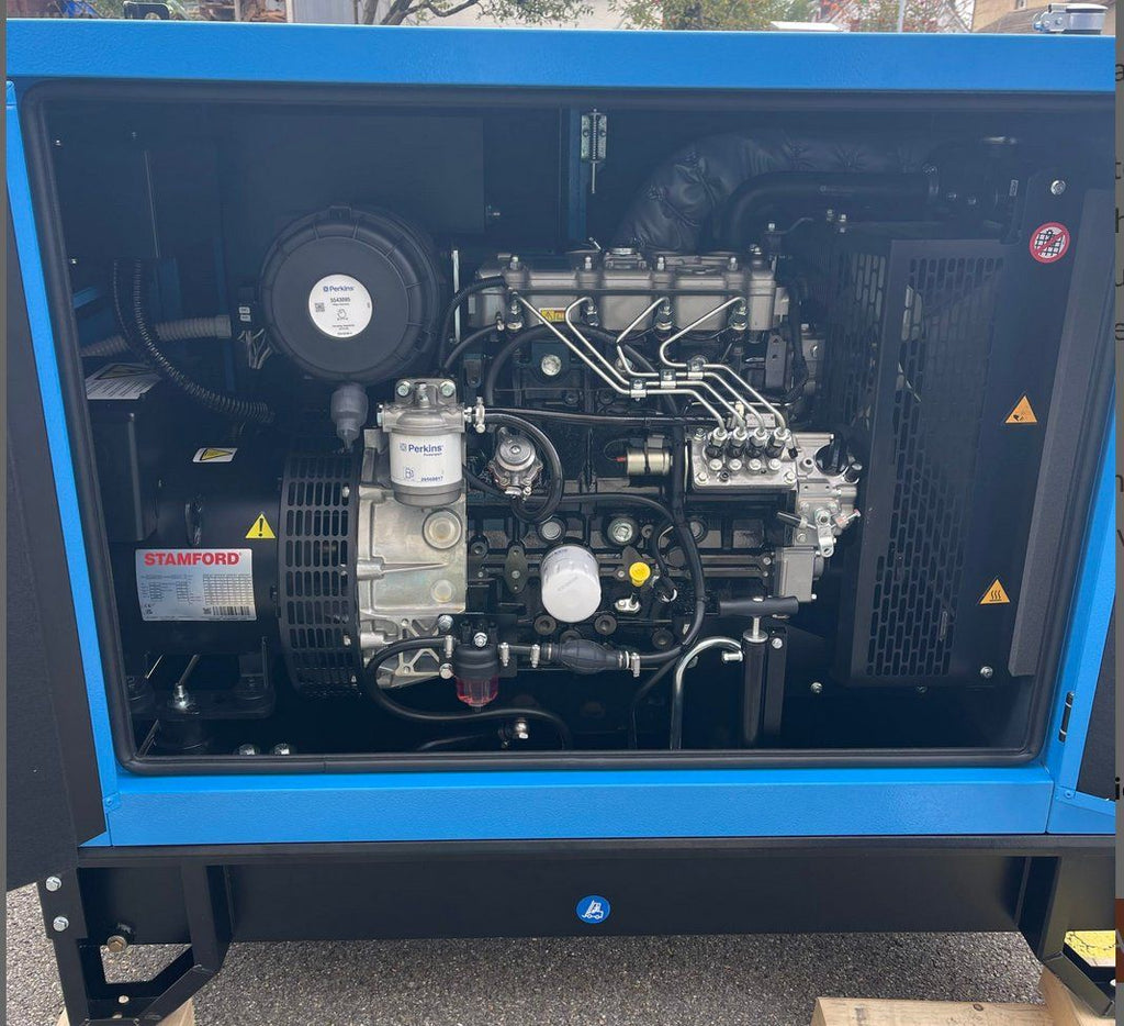 Groupe électrogène professionnel 22 kW Euro 5 4 cylindres Perkins Diesel